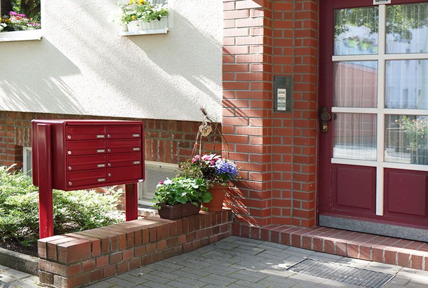 Passende Briefksten und Postfcher in unterschiedlichen Gren und Farben